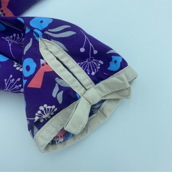 Hanna Anderson flower shirt size 120c - Picture 5 of 6